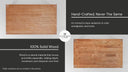 Grayson Caramel Oak Modern Rustic Dining Table