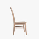 Classic X Back Side Chair Set of 2, Natural Oak