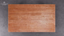 Sawyer Real Solid Wood Rustic Dining Farmhouse Table Handcrafted for 4 to 6 People - Caramel Oak
