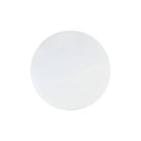 Astor Fluted Round Storage Coffee Table, Distressed Creamy White