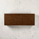 Orchard Extendable Solid Wood Dining Table, Rich Walnut Brown