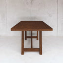 Orchard Extendable Solid Wood Dining Table, Rich Walnut Brown