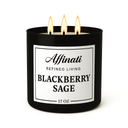 Blackberry Sage 3-Wick Candle – 17 oz