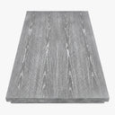 Granham Solid Wood Dining Table for 4 to 6 People - Gray Oak