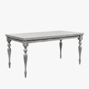 Granham Solid Wood Dining Table for 4 to 6 People - Gray Oak