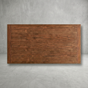 Brooke 84" Warm Oak Solid Pine Wood Dining Table