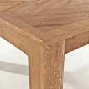 Grayson Solid Wood Dining Bench 60" Rustic Pine, Honey Natural Finish