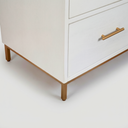 Better Wood 6-Drawer Dresser, Creamy White
