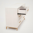 Better Wood 6-Drawer Dresser, Creamy White