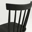 Better Wood English Spindle Chairs, Set of 2, White