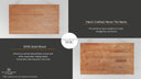 Grayson Caramel Oak Modern Rustic Dining Table