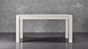 Grayson Real Solid Wood Dining Table for 4 to 6 People - Creamy White Oak