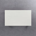 Grayson Real Solid Wood Dining Table for 4 to 6 People - Creamy White Oak