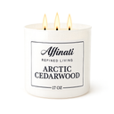 Arctic Cedarwood 3-Wick Candle – 17 oz