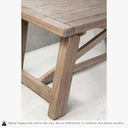 Orchard Solid Wood Extendable Dining Table, Weathered Natural Oak