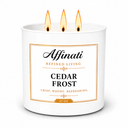 Cedar Frost 3-Wick Candle