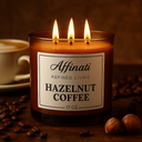 Hazelnut Coffee 3-Wick Candle – 17 oz