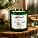 Eucalyptus Pine 3-Wick Candle