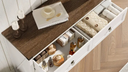 Farmhouse 6-Drawer Dresser For Bedroom, Chest of Drawers For Adults and Kids, White
