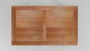 Granham Ash Caramel Oak Farmhouse Dining Table
