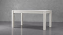 Grayson Creamy White Oak Modern Rustic Dining Table
