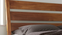 Mid-Century Modern Queen Platform Bed Frame With Headboard, No Box Spring Required, Queen
