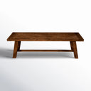 Newberry Orchard Solid Wood Bench, Distressed Walnut
