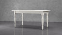 Sawyer Creamy White Oak Farmhouse Dining Table