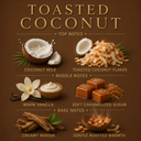 Toasted Coconut 3-Wick Candle — view 6