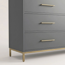 Better Wood 6-Drawer Dresser, Dusty Blue