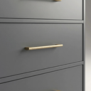 Better Wood 6-Drawer Dresser, Dusty Blue