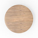 59" Hazel Round Dining Table, Natural Oak