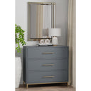 Better Wood 3-Drawer Small Chest, Dusty Blue