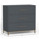 Better Wood 3-Drawer Small Chest, Dusty Blue